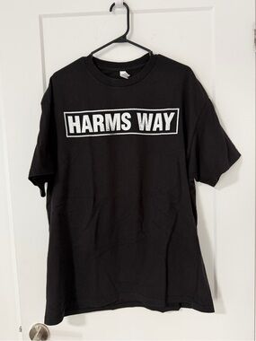 Harms Way Band Tshirt - American Apparel XL